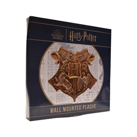 HARRY POTTER - Blason Poudlard - Décoration Murale 40x40x3.5cm 