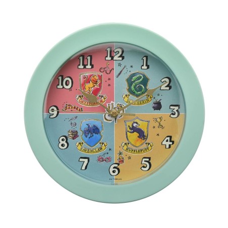 HARRY POTTER - Les 4 Maisons - Horloge Murale 'Phosphorescent' 