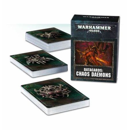 DATACARDS: CHAOS DAEMONS (ENGLISH)