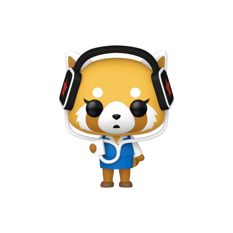 AGGRETSUKO - POP Sanrio N° 97 - Aggretsuko Avec Ecouteurs 