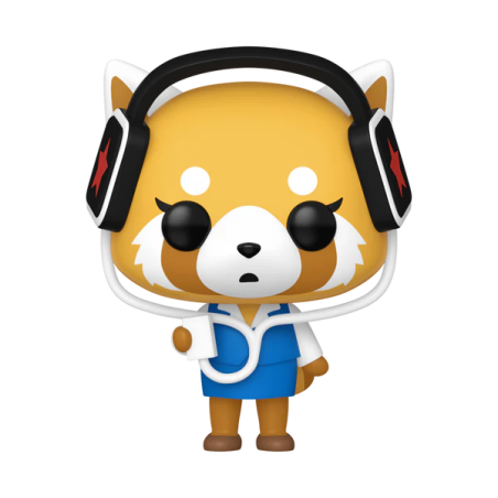AGGRETSUKO - POP Sanrio N° 97 - Aggretsuko Avec Ecouteurs 