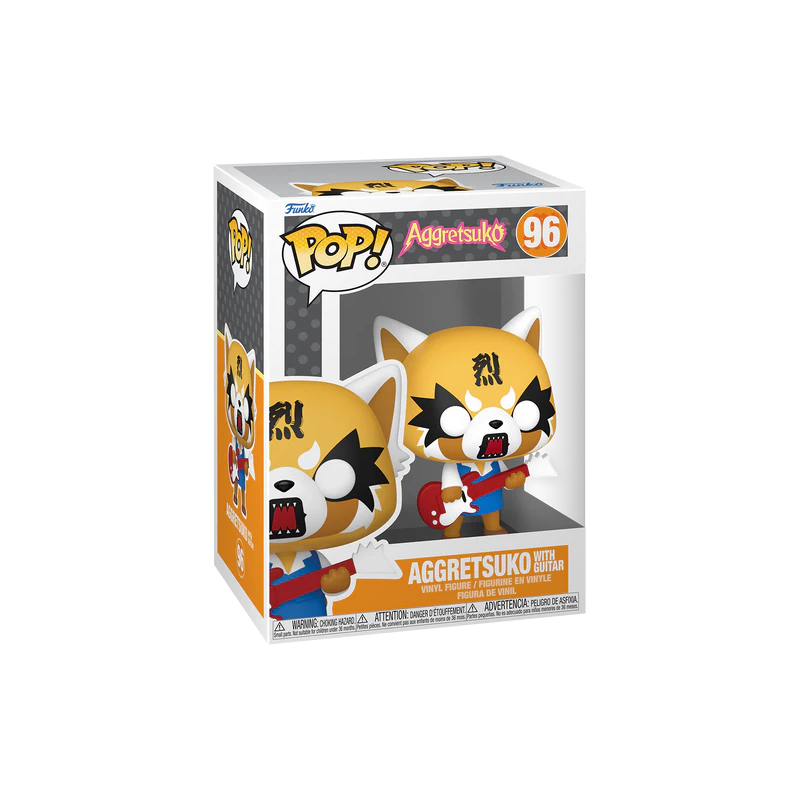 AGGRETSUKO - POP Sanrio N° 96 - Aggretsuko Avec Guitare 
