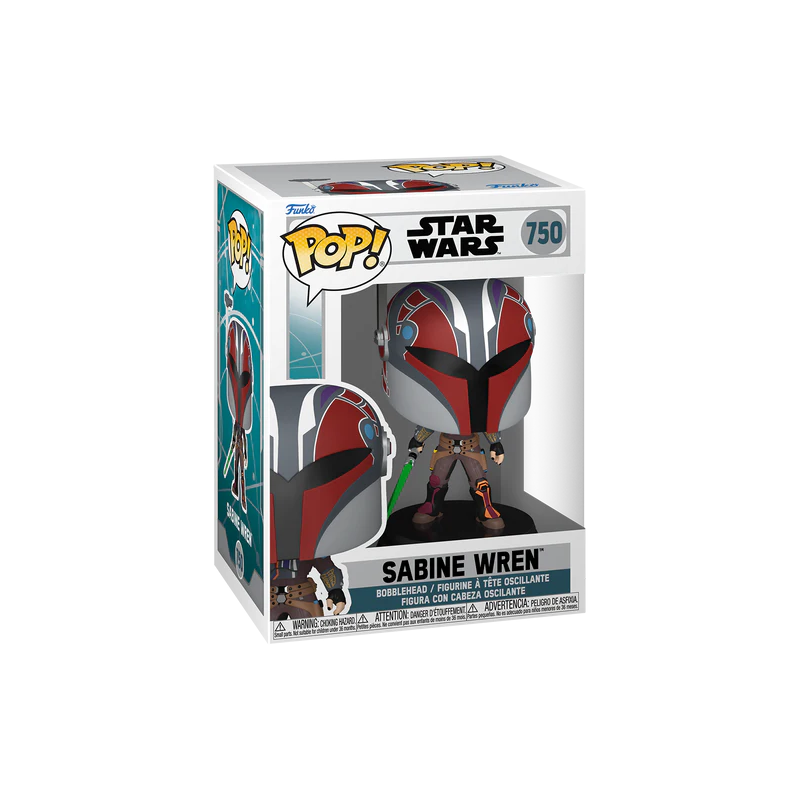 STAR WARS AHSOKA - POP N° 750 - Sabine Wren 