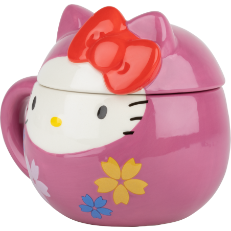 HELLO KITTY - Daruma - Mug 3D + Couvercle 320ml 