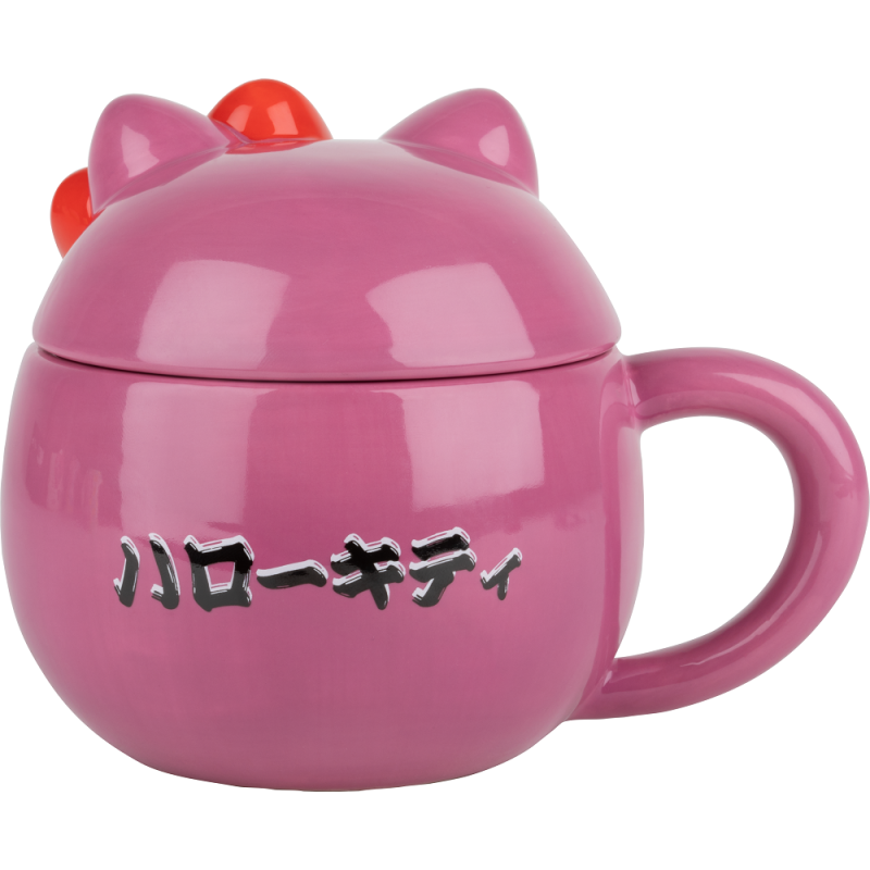 HELLO KITTY - Daruma - Mug 3D + Couvercle 320ml 