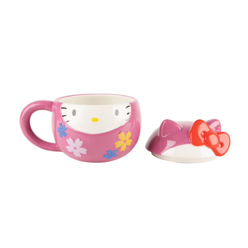 HELLO KITTY - Daruma - Mug 3D + Couvercle 320ml 