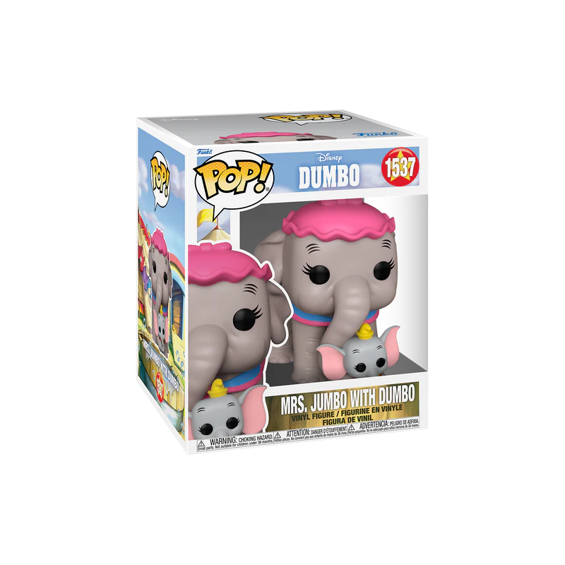 DUMBO - POP Super 6'' N° 1537 - Mrs. Jumbo avec Dumbo 
