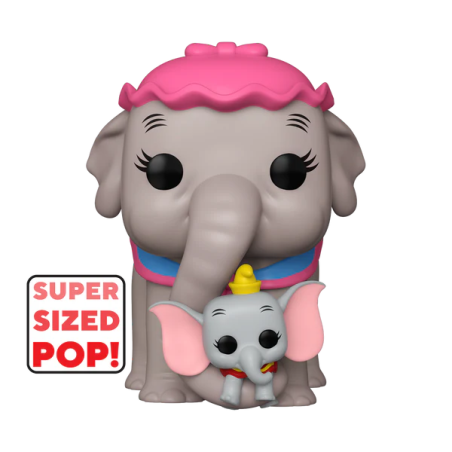 DUMBO - POP Super 6'' N° 1537 - Mrs. Jumbo avec Dumbo 