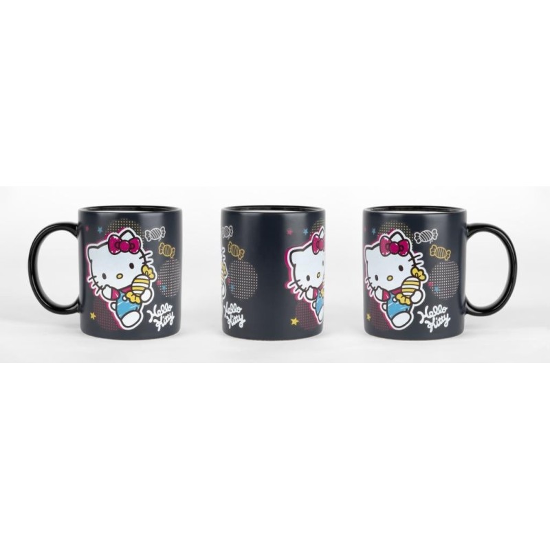 HELLO KITTY - Bonbons - Mug Thermoréactif 320ml 