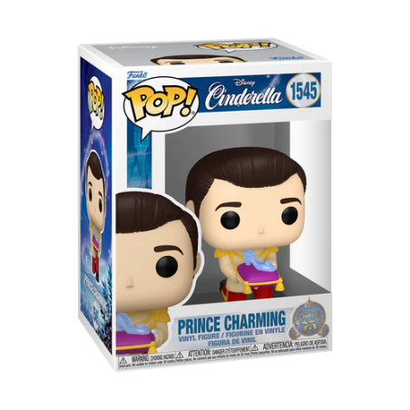 CENDRILLON 75EME ANNIVERSAIRE - POP Disney N° 1545 - Prince Charmant 