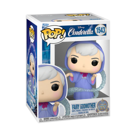 CENDRILLON 75EME ANNIVERSAIRE - POP Disney N° 1543 - La Fée Marraine 