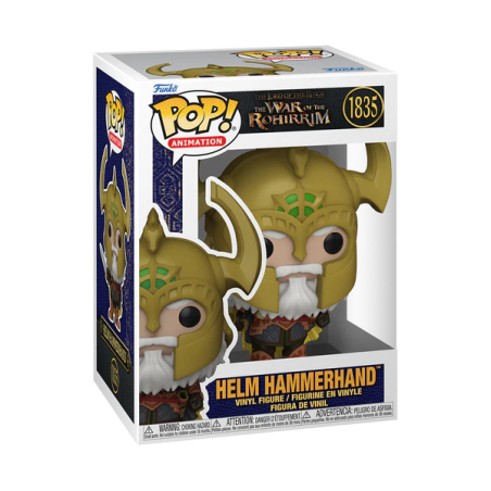 LA GUERRE DES ROHIRRIM - POP Animation N° 1835 - Helm Hammerhand 