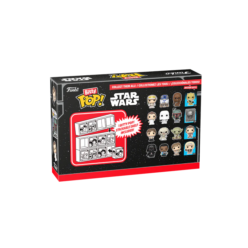 STAR WARS - Bitty Pop 4 Pack 2.5cm - Dark Vador 