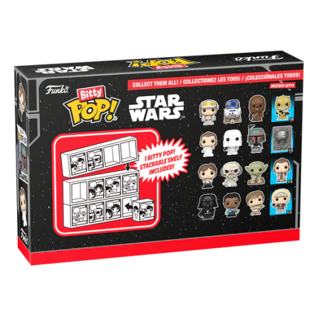 STAR WARS - Bitty Pop 4 Pack 2.5cm - Darth Vader 