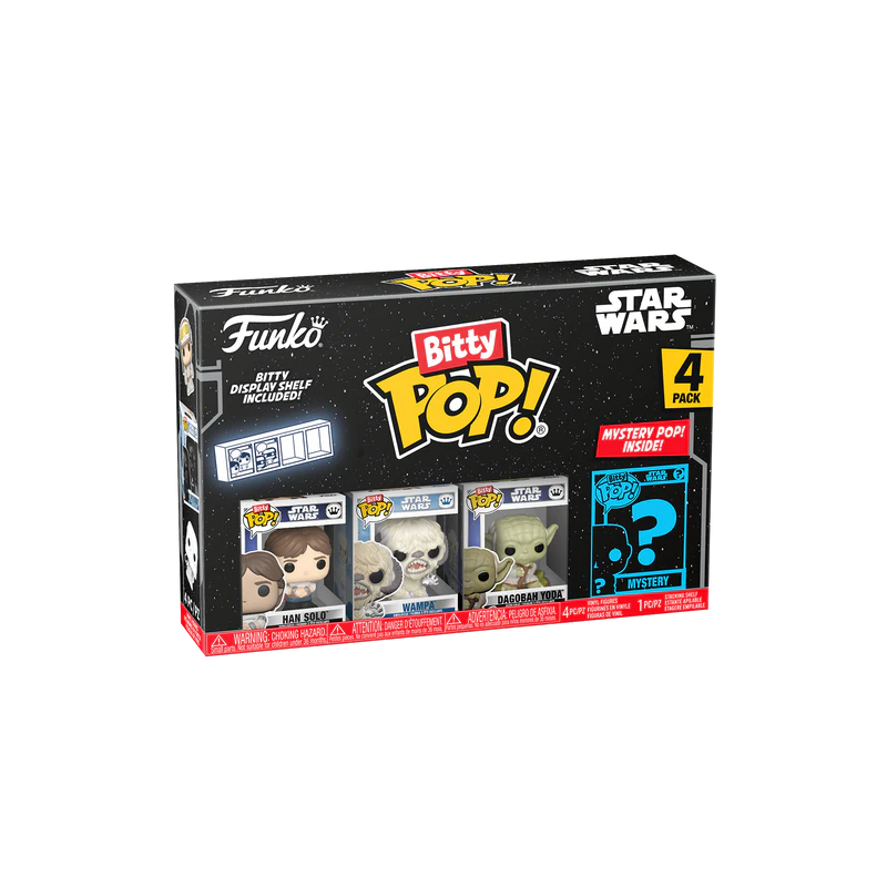 STAR WARS - Bitty Pop 4 Pack 2.5cm - Han 