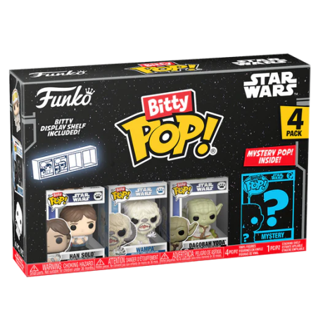 STAR WARS - Bitty Pop 4 Pack 2.5cm - Han 