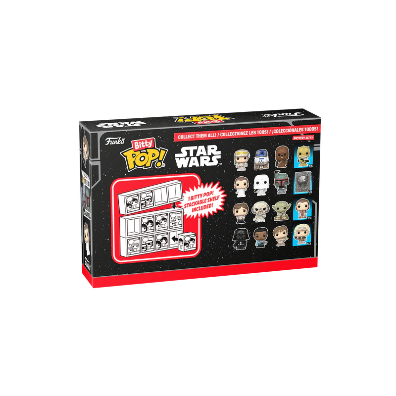 STAR WARS - Bitty Pop 4 Pack 2.5cm - Han 