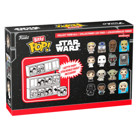 STAR WARS - Bitty Pop 4 Pack 2.5cm - Han 