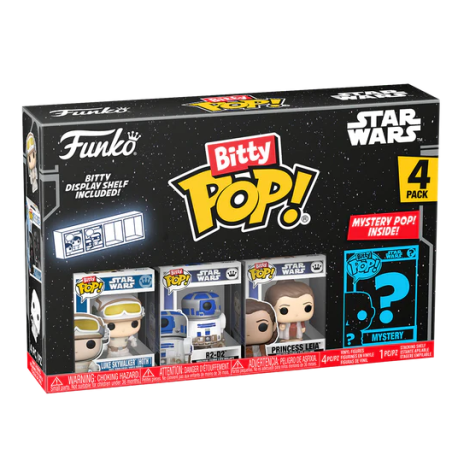 STAR WARS - Bitty Pop 4 Pack 2.5cm - Luke Hoth 