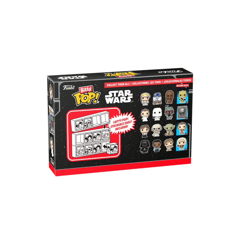 STAR WARS - Bitty Pop 4 Pack 2.5cm - Luke Hoth 