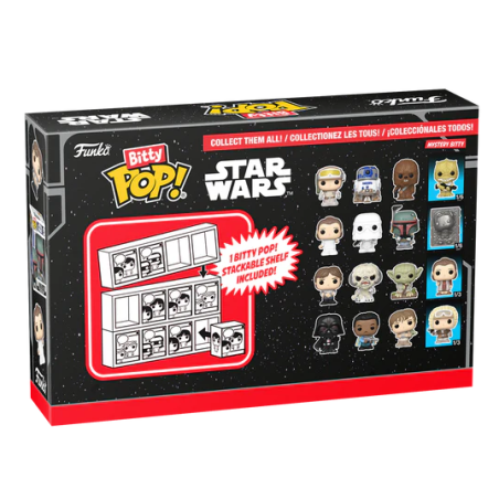 STAR WARS - Bitty Pop 4 Pack 2.5cm - Luke Hoth 
