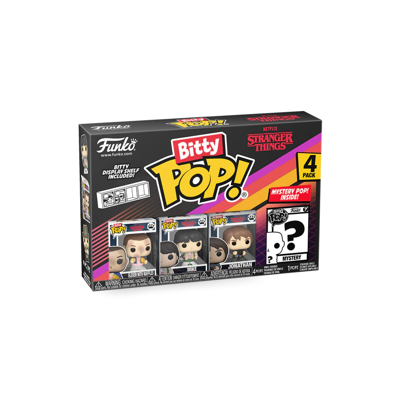 STRANGER THINGS - Bitty Pop 4 Pack 2.5cm - Onze 