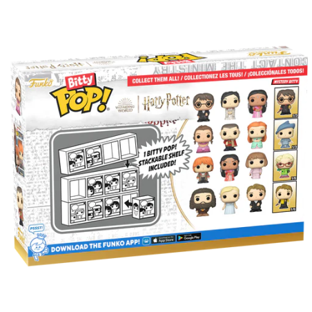 HARRY POTTER 4 - Bitty Pop 4 Pack 2.5cm - Harry 