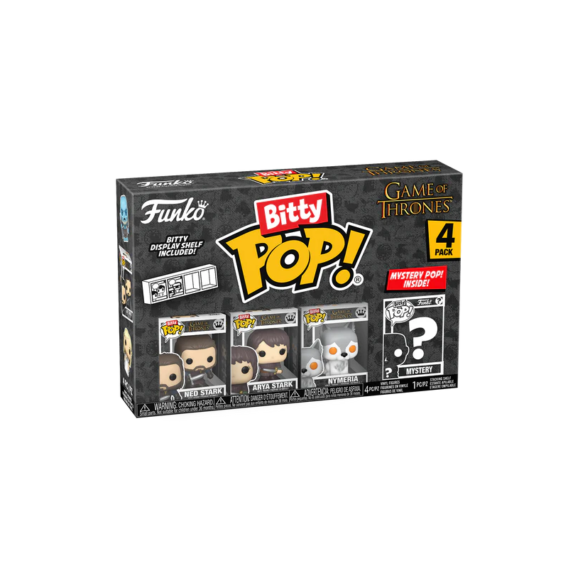 GAME OF THRONES - Bitty Pop 4 Pack 2.5cm - Ned Stark 