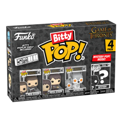 GAME OF THRONES - Bitty Pop 4 Pack 2.5cm - Ned Stark 