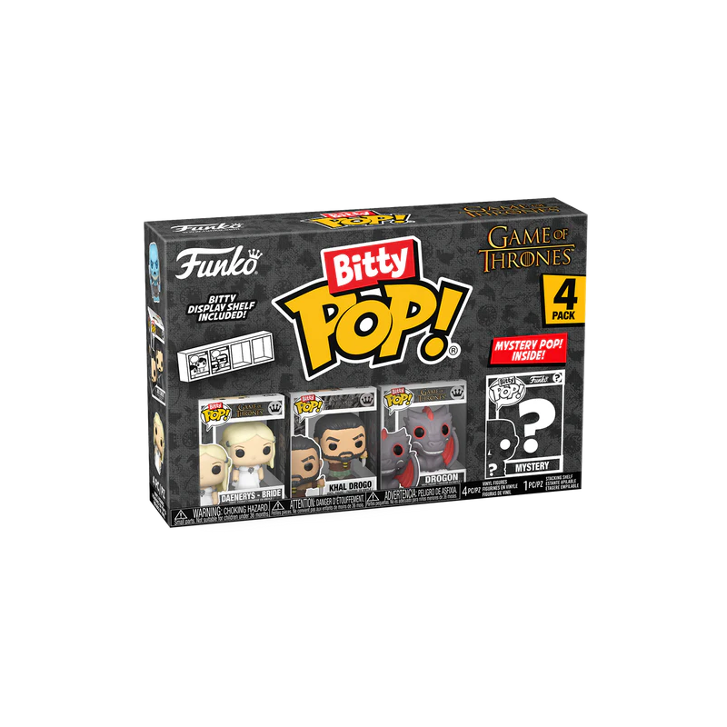 GAME OF THRONES - Bitty Pop 4 Pack 2.5cm - Khaleesi 