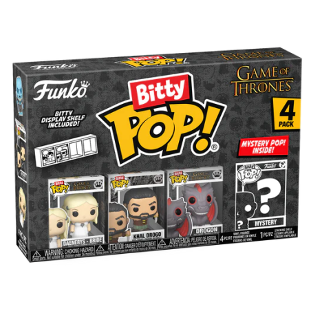 GAME OF THRONES - Bitty Pop 4 Pack 2.5cm - Khaleesi 