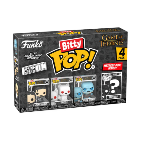 GAME OF THRONES - Bitty Pop 4 Pack 2.5cm - Jon Snow 