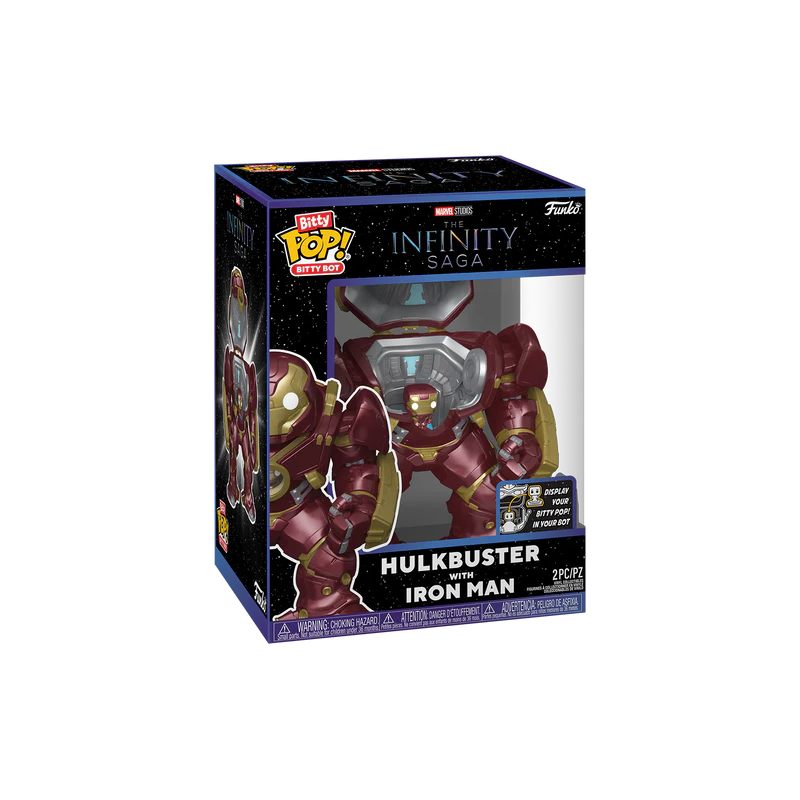 MARVEL - Bitty Bots - Hulkbuster with Iron Man 