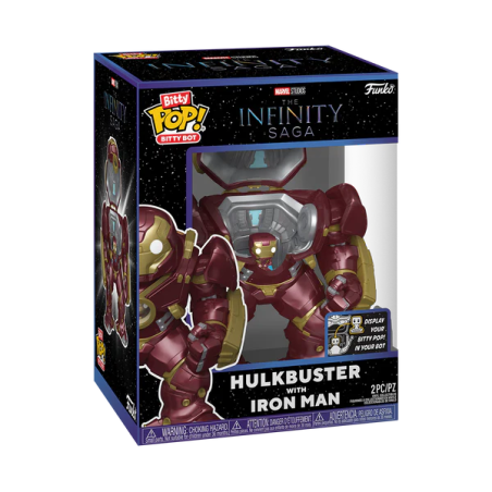 MARVEL - Bitty Bots - Hulkbuster with Iron Man 