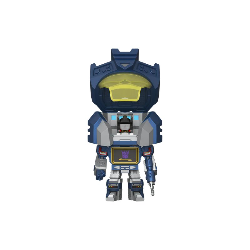 TRANSFORMERS - Bitty Bots - Soundwave avec Rumble 