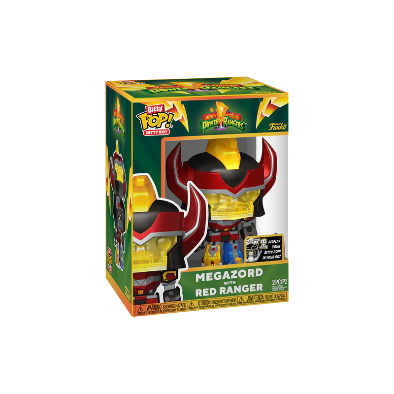 POWER RANGERS - Bitty Bots - Megazord with Red Ranger 
