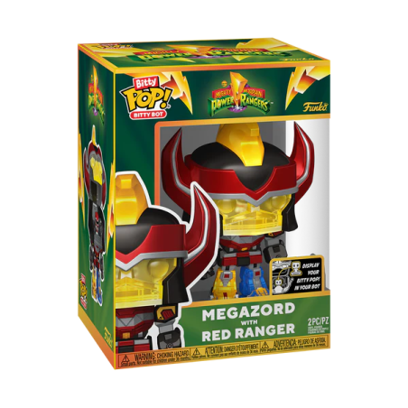POWER RANGERS - Bitty Bots - Megazord avec Ranger Rouge 