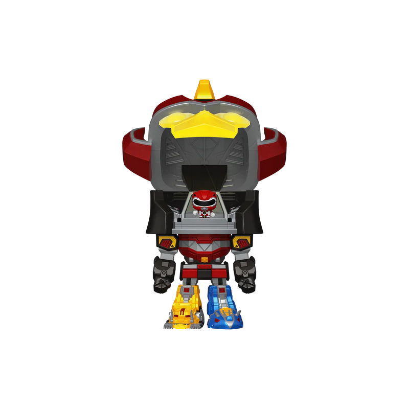 POWER RANGERS - Bitty Bots - Megazord avec Ranger Rouge 