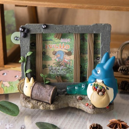 MON VOISIN TOTORO - Totoro & Maison Kusakabe - Diorama Cadre 