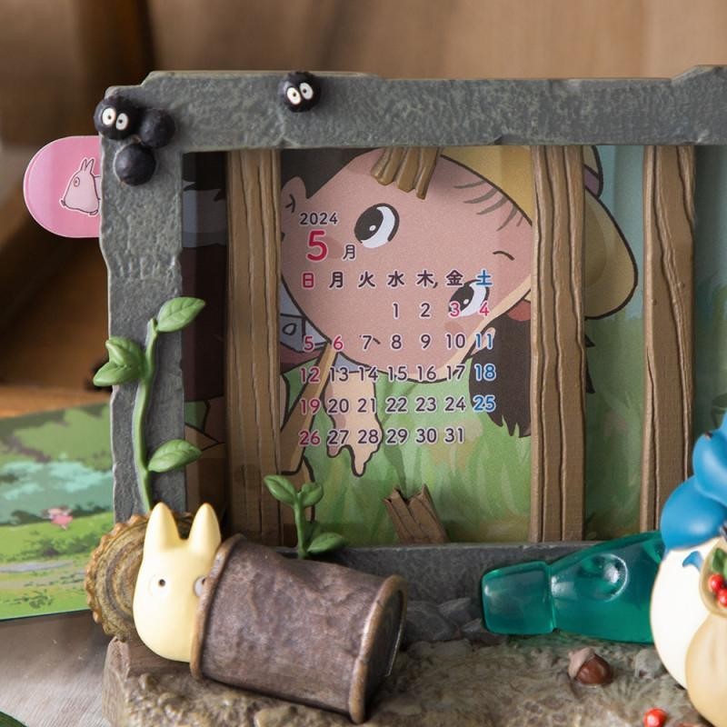 MON VOISIN TOTORO - Totoro & Maison Kusakabe - Diorama Cadre 
