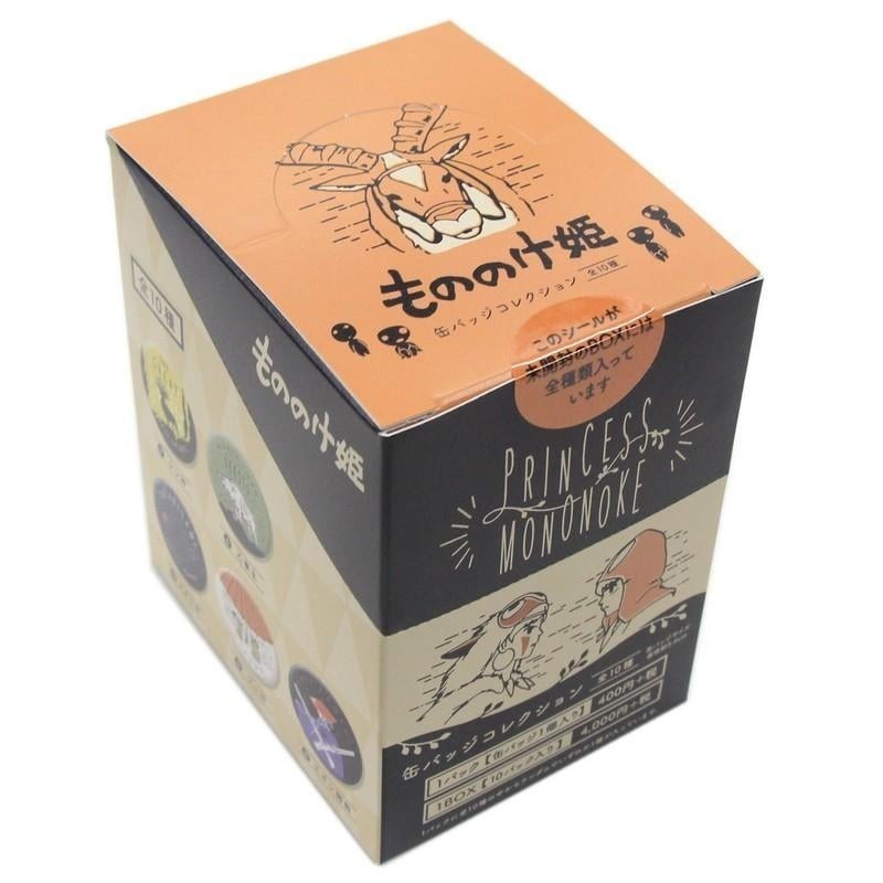 PRINCESSE MONONOKE - Boite Collection de 10 badges 5.6cm 
