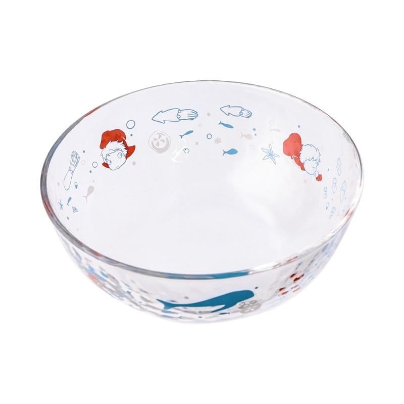 PONYO SUR LA FALAISE - Ponyo sous la mer - Bol Transparent 17x6.5cm 