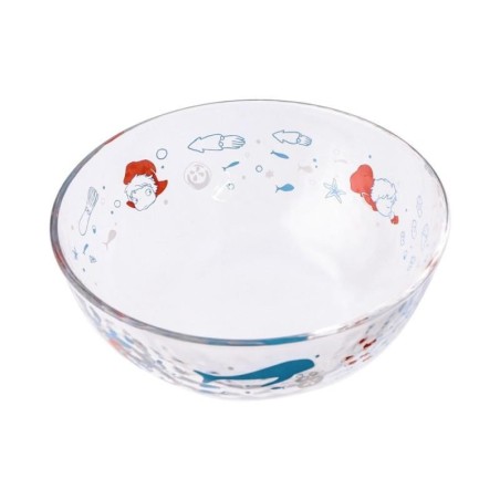 PONYO SUR LA FALAISE - Ponyo sous la mer - Bol Transparent 17x6.5cm 