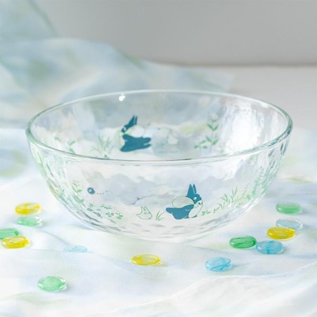 MON VOISIN TOTORO - Chasse au glands - Bol Transparent 17x6.5cm 