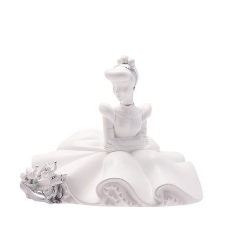 DISNEY - 'White&Silver' - Cendrillon - Tirelire - 14cm 
