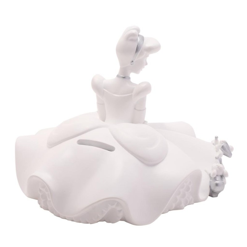 DISNEY - 'White&Silver' - Cendrillon - Tirelire - 14cm 