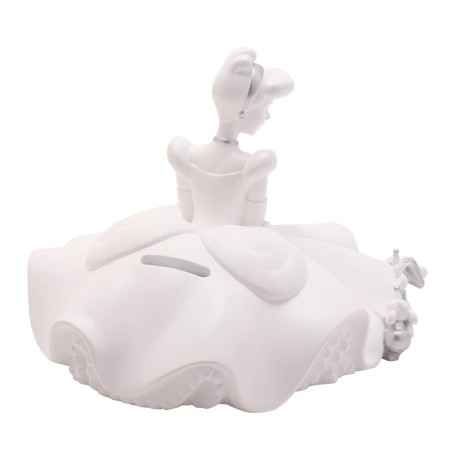 DISNEY - 'White&Silver' - Cendrillon - Tirelire - 14cm 