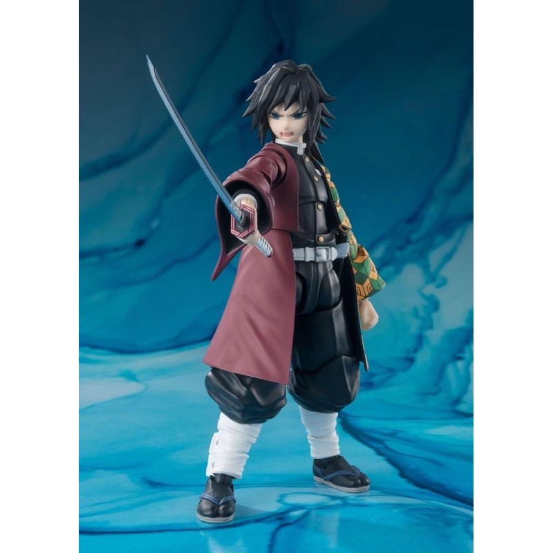 DEMON SLAYER - Giyu Tomioka - Figurine S.H. Figuarts 15cm 