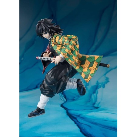 DEMON SLAYER - Giyu Tomioka - Figurine S.H. Figuarts 15cm 