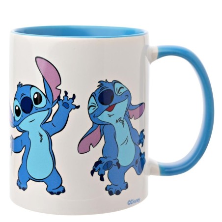 DISNEY - Stitch - Mug Interieur Coloré - 325ml 